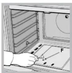 INDESIT KN1G21(X)EX - Acender o queimador doorno - 1