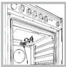 INDESIT KN1G21(X)EX - Adjusting the gas oven burner's minimum setting: - 4
