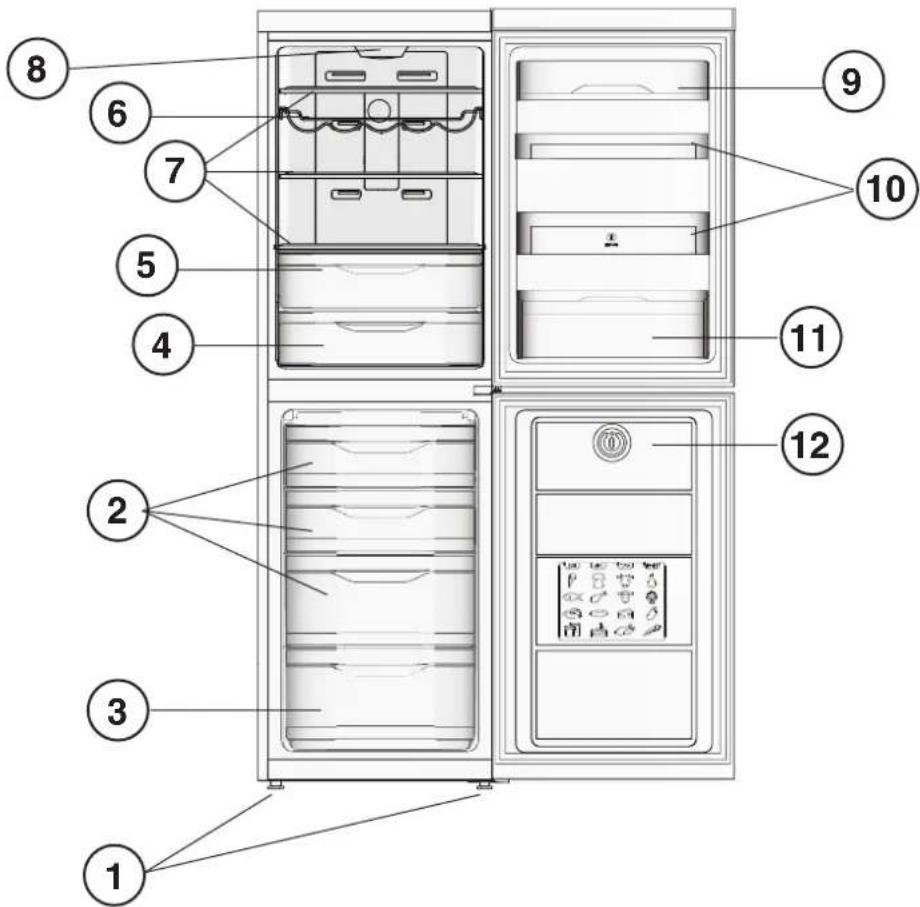 INDESIT XI8 T2Y K B - Vista enconjunto - 1