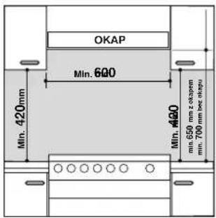 INDESIT K6C51(W)R - Instalacja kuchni - 1