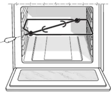 INDESIT K6C51(W)R - Le tournebroche - 1