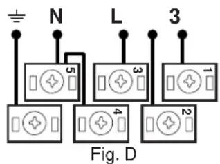 INDESIT K6C51(W)R - Fitting on a Power Supply Cable - 5