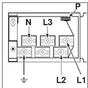 INDESIT K6C51(W)R - Montage du cordon d'alimentation - 3