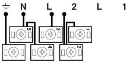 INDESIT K6C51(W)R - Montage du cordon d'alimentation - 4