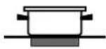 INDESIT K6C51(W)R - Instructions for using the pyroceram top - 6