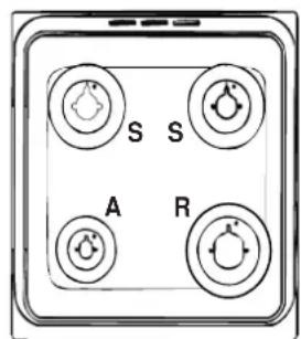 INDESIT K3G11(W)O - a r c t a r i s t i q u e s d e s b r u l e u r s e t d e s i n c j e c t e u r s - 1
