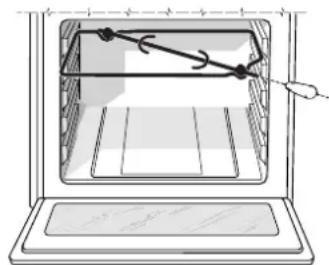 INDESIT K3G11(W)O - Het braadspit - 1