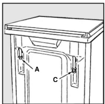 INDESIT K3G11(W)O - Aansluitengas - 1
