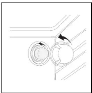 INDESIT HGK 20.B (WH) - Remplacement de la lampe à l'intérieur de l'enceinte du four - 1