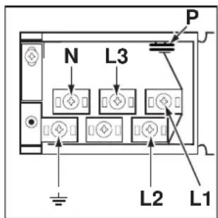 INDESIT HGK 20.B (WH) - Monteren voedingskabel - 3