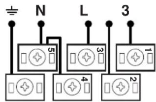 INDESIT HGK 20.B (WH) - Monteren voedingskabel - 2