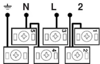 INDESIT HGK 20.B (WH) - Monteren voedingskabel - 5