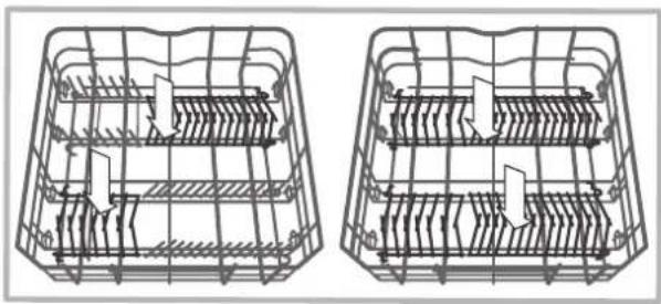 INDESIT DMIF 14B1 EU - Panier inférieur - 2