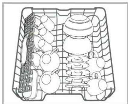 INDESIT DMIF 14B1 EU - Cestino delle posate - 2