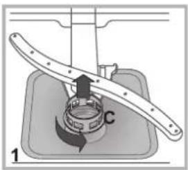 INDESIT DMIF 14B1 EU - Pulire i filtri - 1