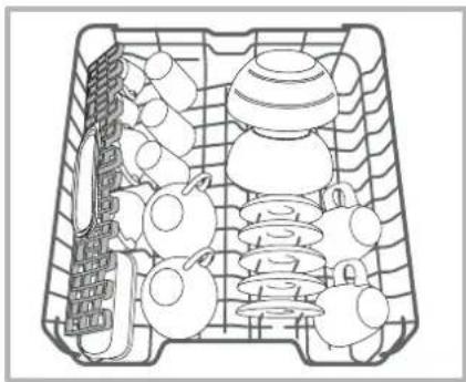 INDESIT DMIF 14B1 EU - Panier inférieur - 4