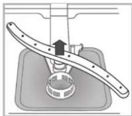 INDESIT DMIF 14B1 EU - Pulire gli irroratori - 2