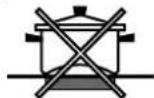 INDESIT HGM 30 K.C (WH) - Warnings for using the glass ceramic hob - 2