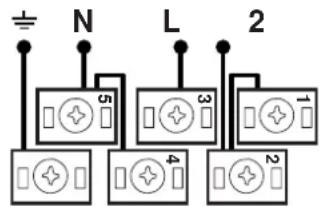 INDESIT HGM 30 K.C (WH) - Fitting on a Power Supply Cable - 5