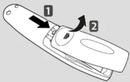 LG MR20GA - Memasang Baterai - 1