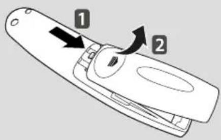 LG MR20GA - Paristojen asennus - 1