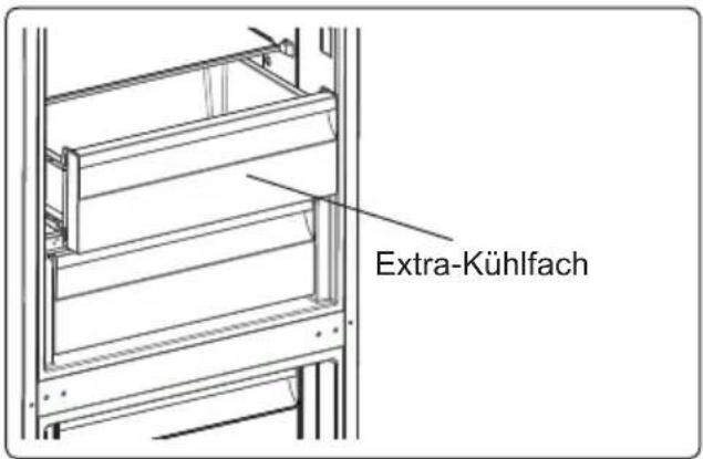 ZANUSSI ZNME32FW0 - Das Extra-Kühlfach Entfernen: - 1