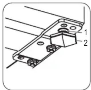 ZANUSSI ZRG714SW - Waterpas zetten - 1