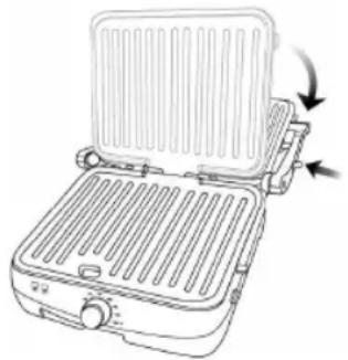 WILFA MiniGrill CG2000B - ИСПОЛЬЗОВАНИЕ ЭЛЕКТРИЧЕСКОГО ГРИЛЯ - 1