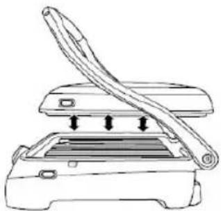 WILFA MiniGrill CG2000B - VERWENDUNG DES ELEKTROGRILLS - 2
