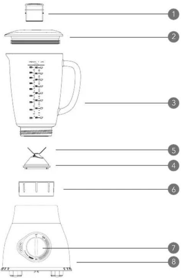 WILFA Xplode BLP1200B - PRODUKTOVERSIGT - 1