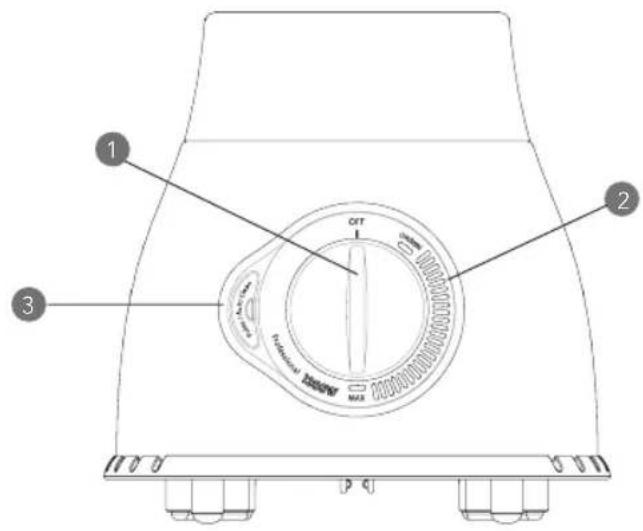 WILFA Xplode BLP1200B - OHJAUSPANEELI - 1
