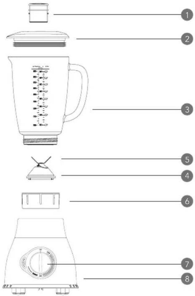 WILFA Xplode BLP1200B - PRODUKTOVERSIKT - 1