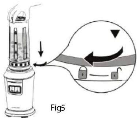 WILFA Activlife B2G800MB - Comment utiliser le shaker - 5