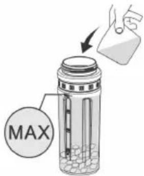 WILFA Activlife B2G800MB - So verwenden Sie die Mixerflasche - 3