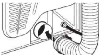 WHIRLPOOL YWED9620HW - Connect vent to exhaust outlet - 1
