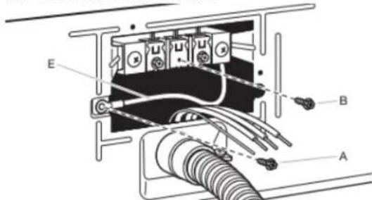 WHIRLPOOL YWED9620HW - Préparer la connexion du conducteur neutre au conducteur neutre - 1