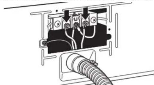 WHIRLPOOL YWED9620HW - Connecter les conducteurs restants - 1