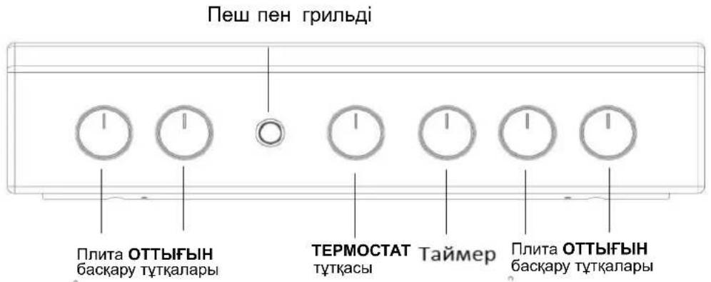 Пеш пен грильді Плита OTTЫФЫН баскару түтқалары ТЕРМОСТАТ түтқасы Таймер Плита OTTЫФЫН баскару түтқалары