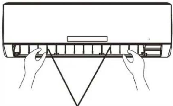 WHIRLPOOL WA36ODU32 - Regolazione del flusso d'aria orizzontale (manuale) - 2