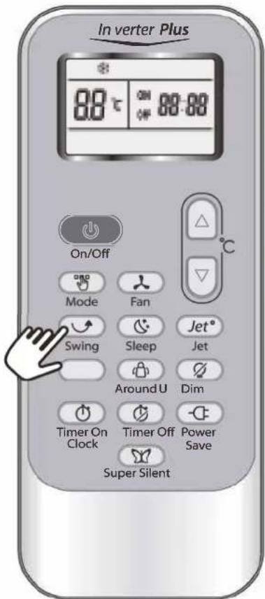 WHIRLPOOL WA36ODU32 - Control del flujo de aire horizontal (manual) - 1