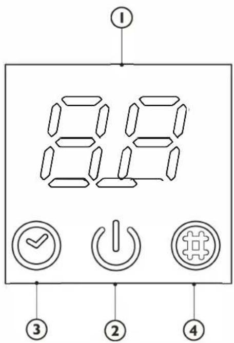 WHIRLPOOL WA36ODU32 - DESCRIZIONE DELLE SPIE SUL DISPLAY DEL PANNELLO COMANDI - 1