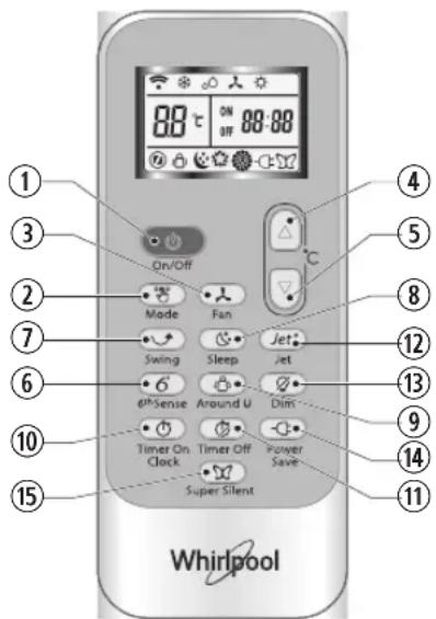 WHIRLPOOL SPIW4222 - KNAPPEN TIMER OFF (TIMER AV) - 1