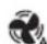 WHIRLPOOL SPIW4222 - FAN (VIFTE) KNAPP - 7