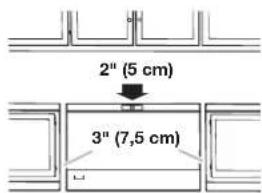 WHIRLPOOL WZC3115DW - Ventilación y holgura - 1