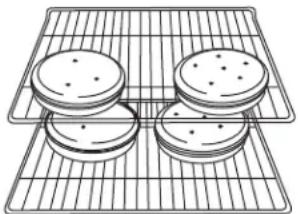 WHIRLPOOL WOD51EC7HB - Baking Layer Cakes on Two Racks - 1