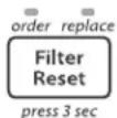 WHIRLPOOL WRF535SMHW - Réinitialisation du filtré - 1