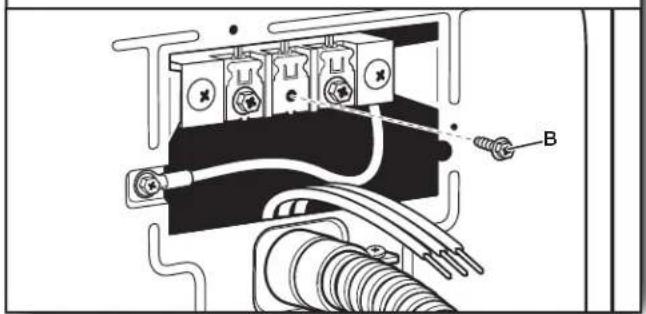 WHIRLPOOL WGD6120HC - Quite el tornillo central - 1