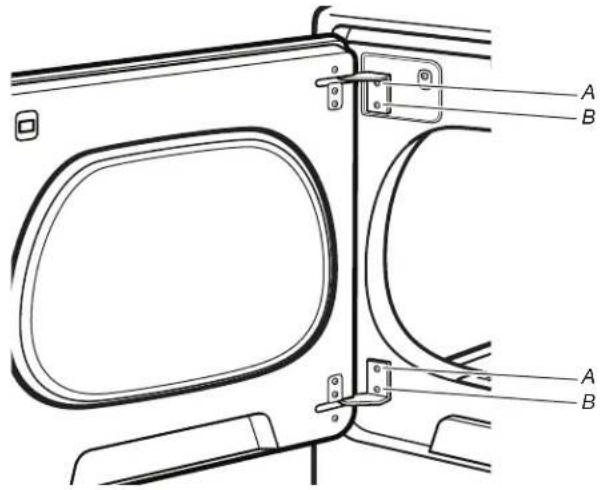 WHIRLPOOL WGD6120HC - Remove the door assembly: - 12
