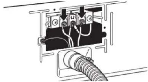 WHIRLPOOL WED8620HC - Préparer le cable à 4 fils pour un raccordement direct - 5