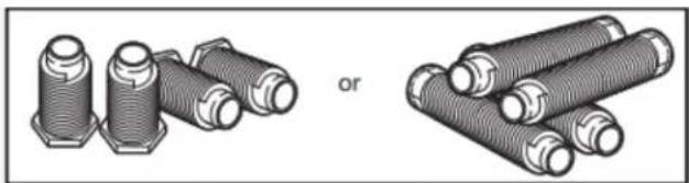 WHIRLPOOL WED8620HC - Parts Supplied (all models): - 1